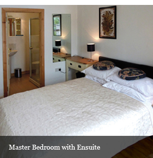 master bedroom and en-suite